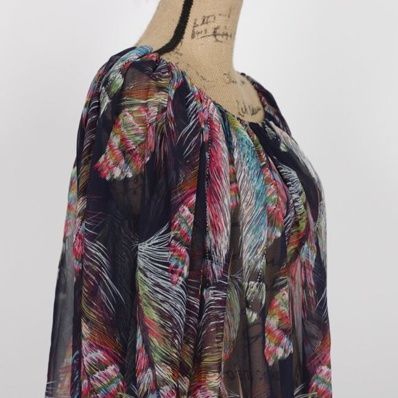 EC Gracia floral Blouse size M - Picture 5 of 12